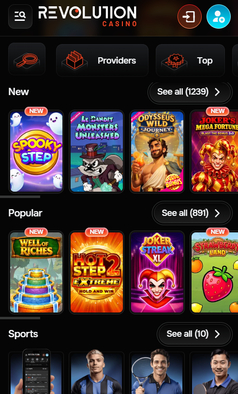 Revolution Casino